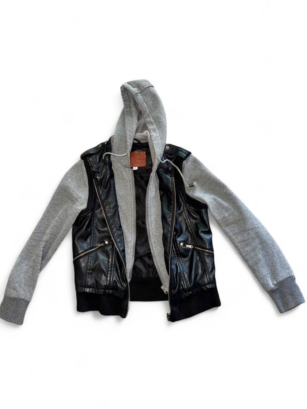 Vintage Y2K Miss London Moto Bomber Jacket